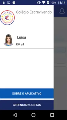 Colégio Escrevivendo android App screenshot 0